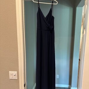Navy blue dress